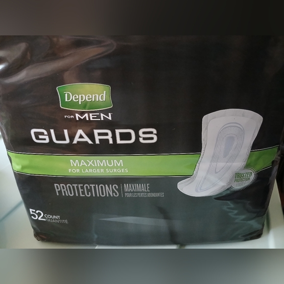 Depend Guards for Men - Maximum Protection 52 Count - Picture 1 of 1